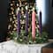 Root Candles 9" Unscented Advent Arista Taper Candles, 4ct.